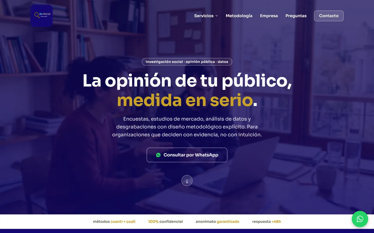 In Focus · sitio hecho por Kyvro