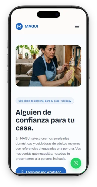 Sitio de Agencia MAGUI hecho por Kyvro
